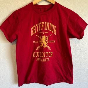 Gryffindor Quidditch Team Seeker Kids T-Shirt - Red